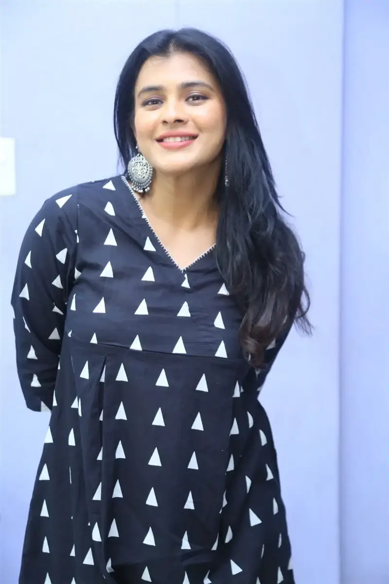 TELUGU ACTRESS HEBAH PATEL AT VYAVASTHA WEB SERIES THANKS MEET 3